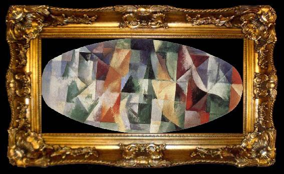 framed  Delaunay, Robert Window, ta009-2
